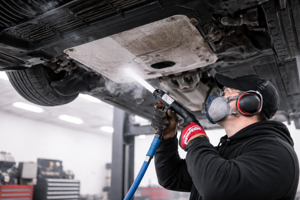 Automotive & Manufacturing Cleaning | Dry Ice Blasting