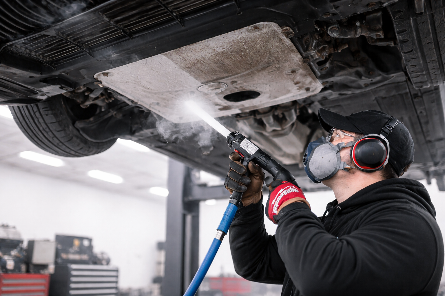 Automotive & Manufacturing Cleaning | Dry Ice Blasting